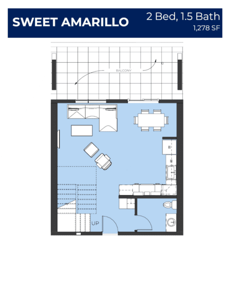 2 Bed 2 Story 10