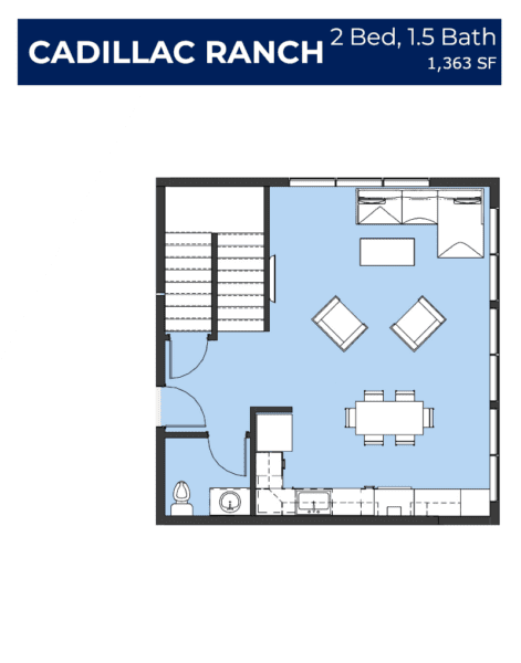 2 Bed 2 Story 18