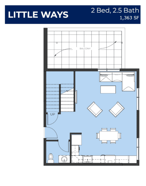 2 Bed 2 Story 24